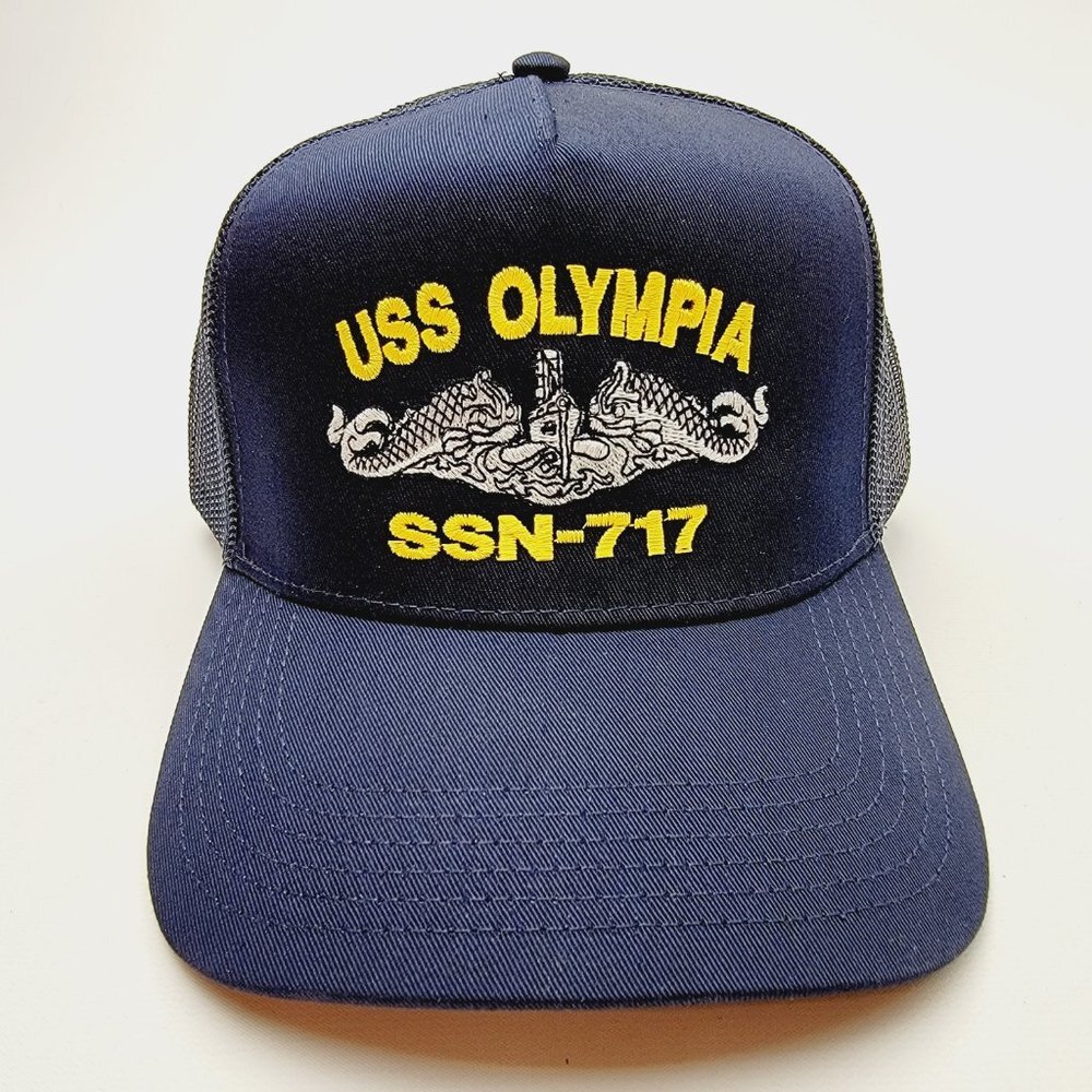 USS OLYMPIA SSN-717 Direct Embroidered Baseball Hat